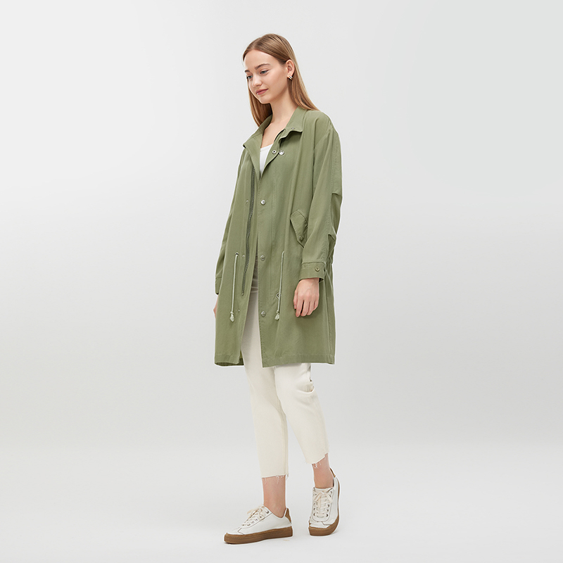 Women's Casual Trench Coat MJ006