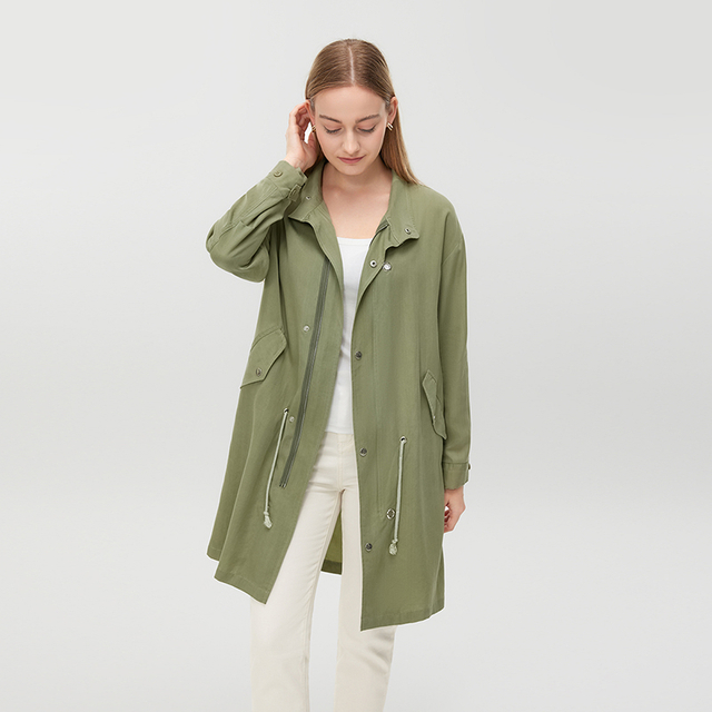 Women's Casual Trench Coat MJ006