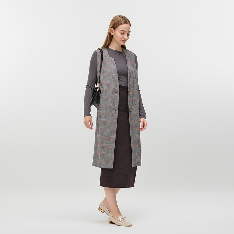 Women's Casual Blazer Vest MJ042