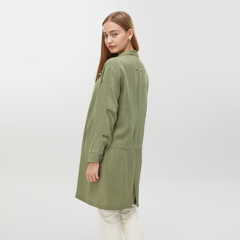 Women's Casual Trench Coat MJ006