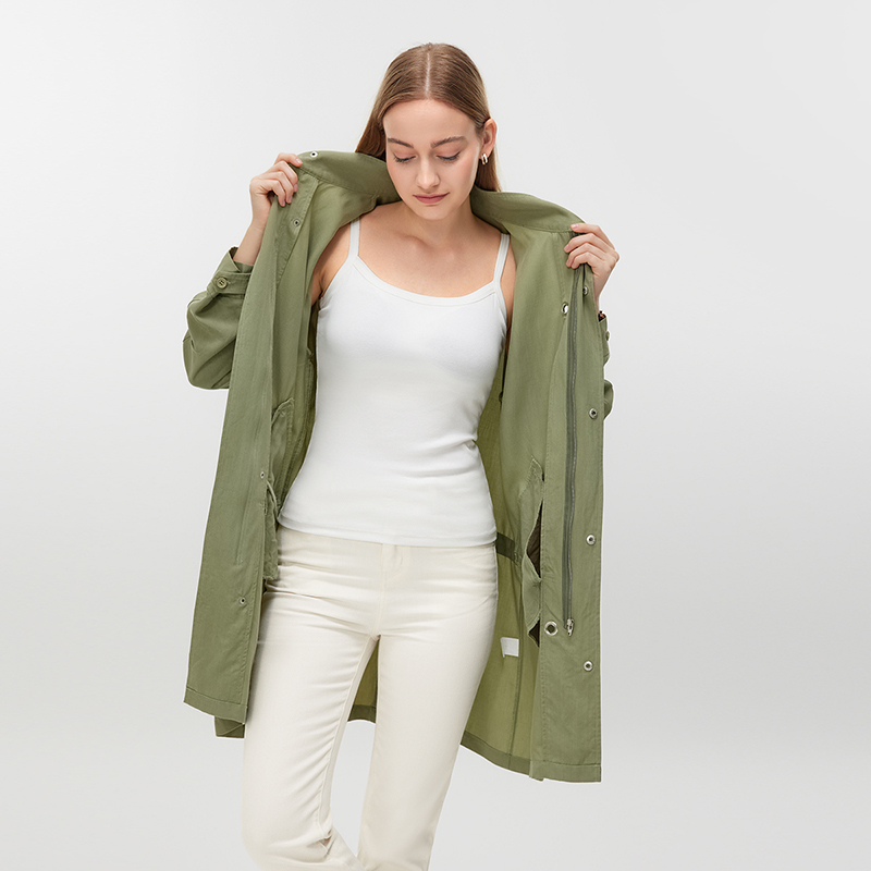 Women's Casual Trench Coat MJ006