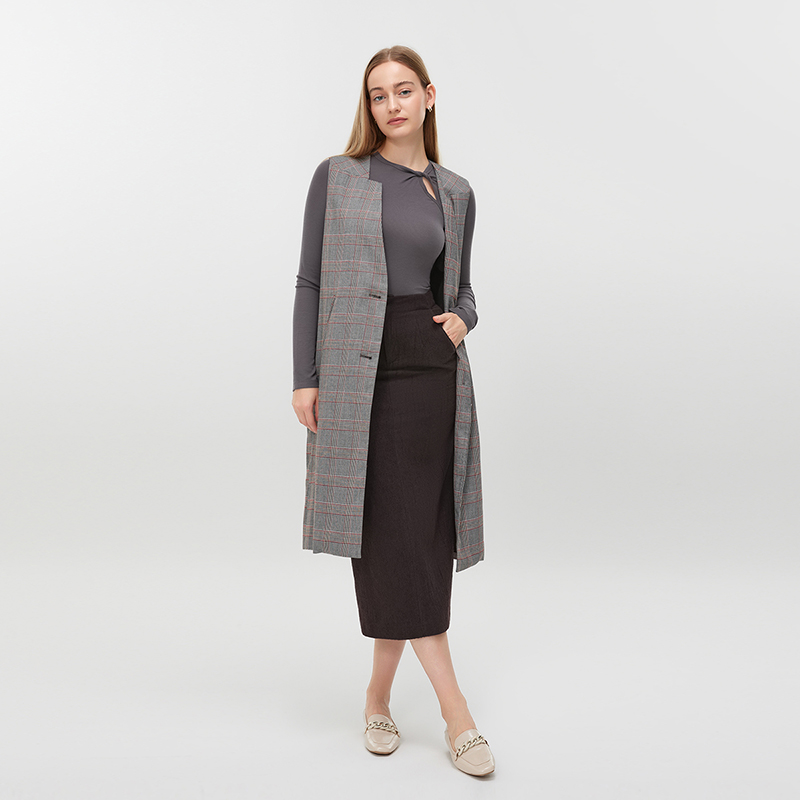 Women's Casual Blazer Vest MJ042