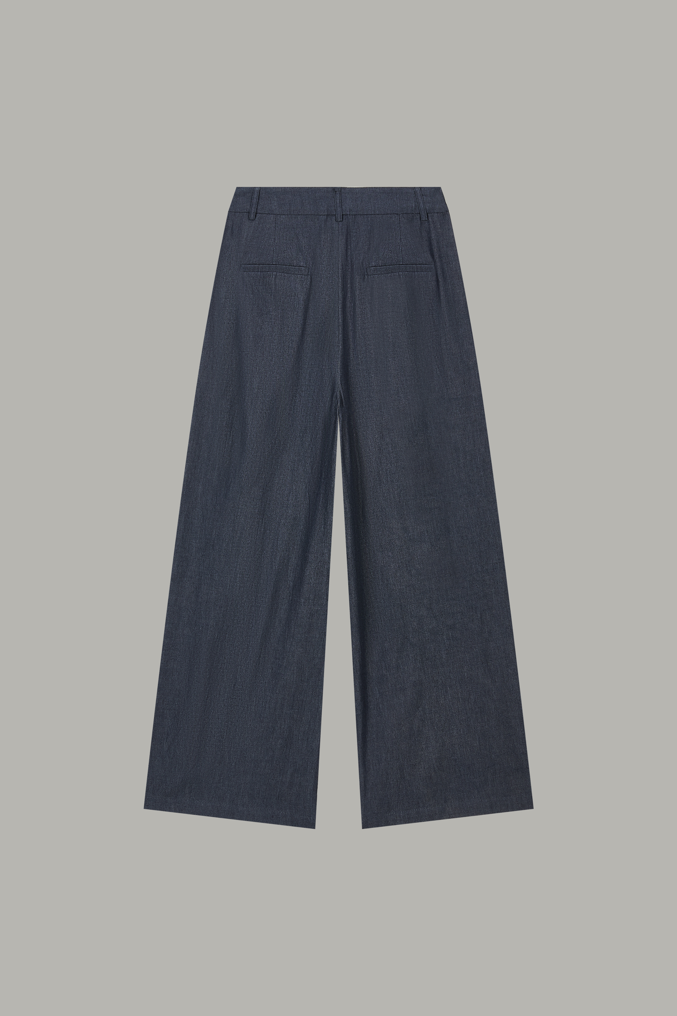 Women's Dark Denim Wide-Leg Trousers 65