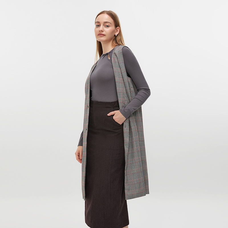 Women's Casual Blazer Vest MJ042