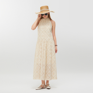 Women's Casual Halter Neck Dress MJ045